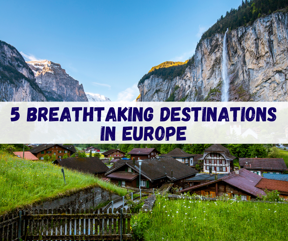 5 Beautiful places in Europe Interrailing Packages